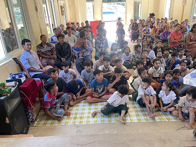 Yangon Church service